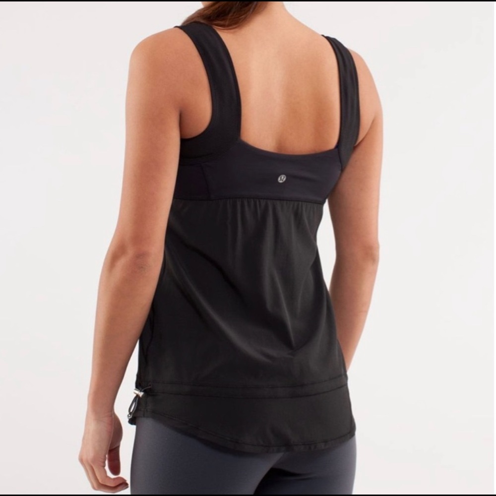 Lululemon Black: Chase Me Tank